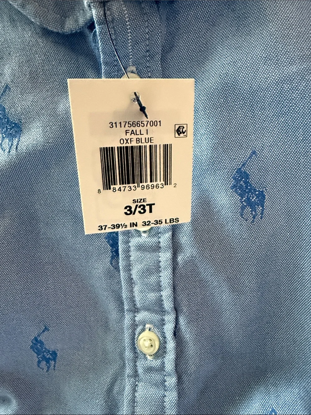 Polo Ralph Lauren Dress-Size 3/3T-Authentic-NWT